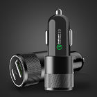30w Dual USB Fast Car Phone Charger , PD3.0 USB Type C Car Charger For Iphone