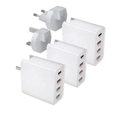 Sopra il tipo adattatore di USB di protezione di tensione della parete di controllo di qualità 3,0 del palladio 48W Stati Uniti di C